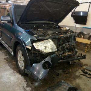 Восстановление автомобиля Mitsubishi Padjero IV 